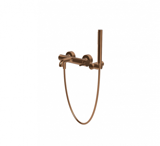 Смеситель внешнего монтажа с душевым комплектом Fima carlo frattini Snap F3114 схема 9