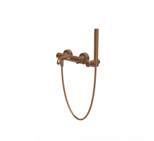 Смеситель внешнего монтажа с душевым комплектом Fima carlo frattini Snap F3114 схема 10