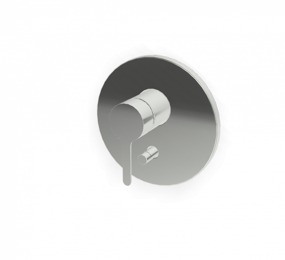 Встроенный смеситель с переключателем для душа Fima carlo frattini Snap F3119X2