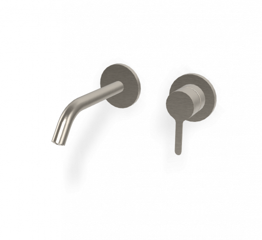 Cмеситель для раковины для настенного монтажа Fima carlo frattini Snap F3121WX8 излив 150мм схема 2