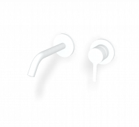 Cмеситель для раковины для настенного монтажа Fima carlo frattini Snap F3121WX8 излив 150мм схема 3