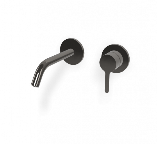 Cмеситель для раковины для настенного монтажа Fima carlo frattini Snap F3121WX8 излив 150мм схема 5