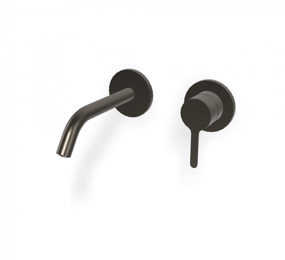 Cмеситель для раковины для настенного монтажа Fima carlo frattini Snap F3121WX8 излив 150мм ФОТО