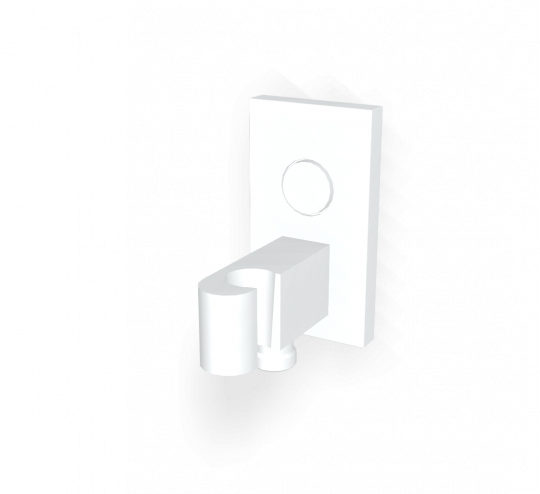 Держатель для душа из латуни с подводом воды 1/2 Fima Сarlo frattini Switch F5924/1 схема 5