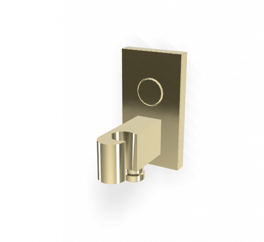 Держатель для душа из латуни с подводом воды 1/2 Fima Сarlo frattini Switch F5924/1 схема 9