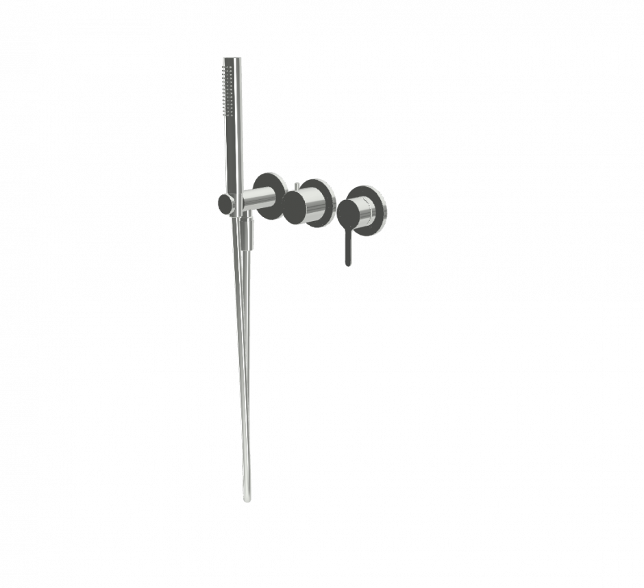 Встроенный смеситель с душевым комплектом Fima carlo frattini Flo F3129WX8