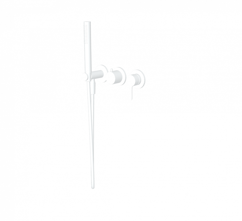 Встроенный смеситель с душевым комплектом Fima carlo frattini Flo F3129WX8 ФОТО