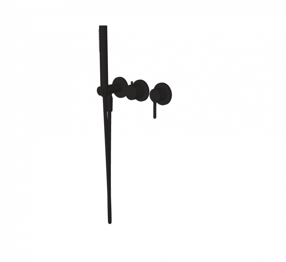 Встроенный смеситель с душевым комплектом Fima carlo frattini Flo F3129WX8 ФОТО