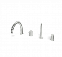 Смеситель на борт ванны Fima carlo frattini Snap F3124N схема 1