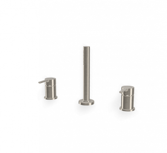 Смеситель на борт ванны без излива Fima carlo frattini Snap F3124/1N схема 3