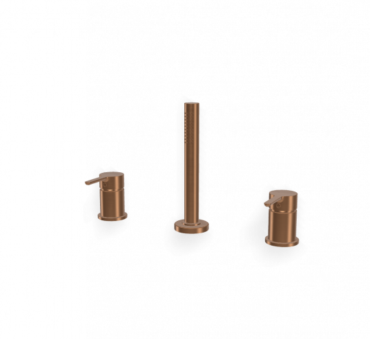 Смеситель на борт ванны без излива Fima carlo frattini Snap F3124/1N схема 11