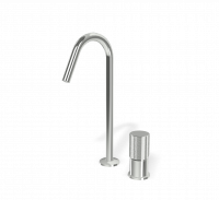 Fima carlo frattini Spillo Tech смеситель для раковины с вращающимся изливом 125мм  F3271TNC схема 1