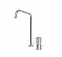 Fima carlo frattini Spillo Tech смеситель для раковины с вращающимся изливом 160мм F3271TNDG схема 1