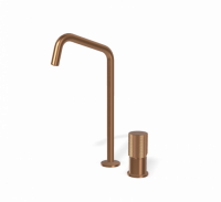 Fima carlo frattini Spillo Tech смеситель для раковины с вращающимся изливом 160мм F3271TNDG схема 12