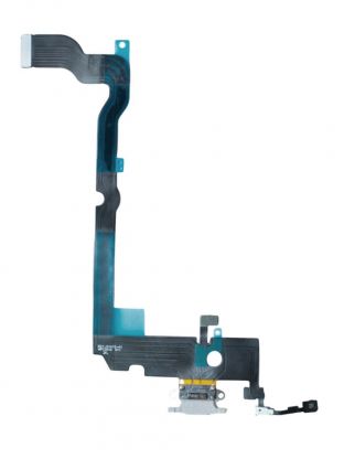 Нижний шлейф для iPhone Xs Max с разъемом зарядки и микрофонами