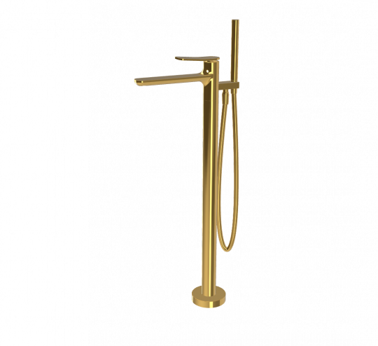 Смеситель для ванны напольный Fima carlo frattini Flo F3804/6N схема 4