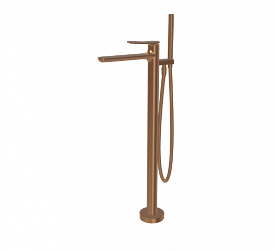 Смеситель для ванны напольный Fima carlo frattini Flo F3804/6N схема 13