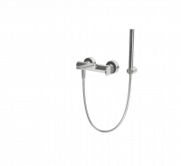 Смеситель внешнего монтажа на ванну с душевым комплектом Fima carlo frattini Flo F3804 схема 7