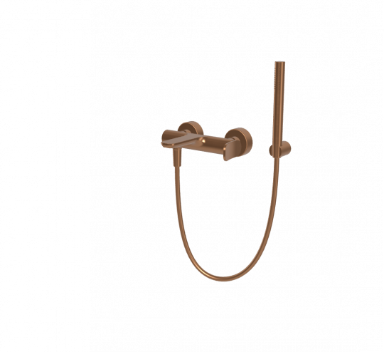 Смеситель внешнего монтажа на ванну с душевым комплектом Fima carlo frattini Flo F3804 схема 13