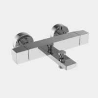 Fima carlo frattini Fimatherm Термостатический смеситель на ванну внешний без душевого комплекта F4244/1 схема 1