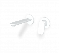 Настенный смеситель для раковины Fima carlo frattini Flo F3821WX8 излив 150мм схема 4