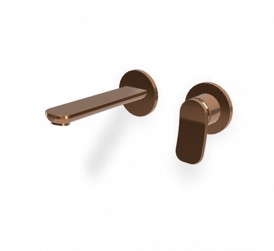 Настенный смеситель для раковины Fima carlo frattini Flo F3821WX8 излив 150мм схема 11