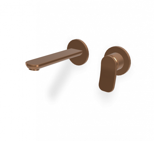 Настенный смеситель для раковины Fima carlo frattini Flo F3821WX8 излив 150мм схема 12