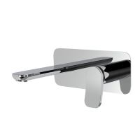 Смеситель для раковины настенный Fima carlo frattini Flo F3821WX5 излив 150мм схема 1