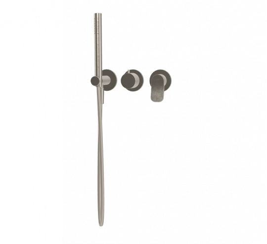 Встроенный смеситель с душевым комплектом Fima carlo frattini Flo F3819WX8 схема 6