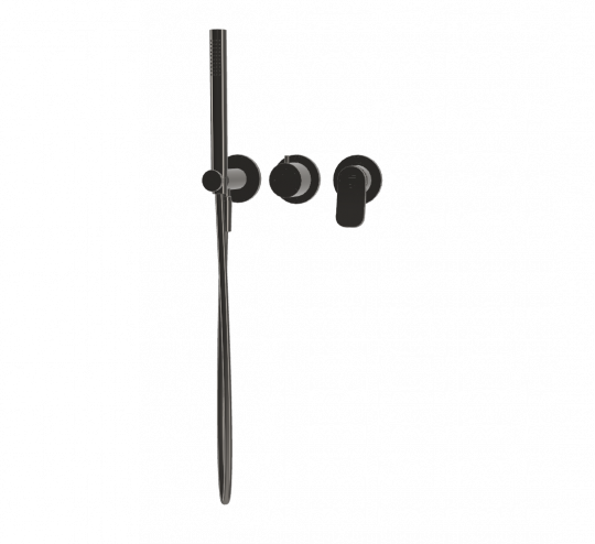 Встроенный смеситель с душевым комплектом Fima carlo frattini Flo F3819WX8 схема 8