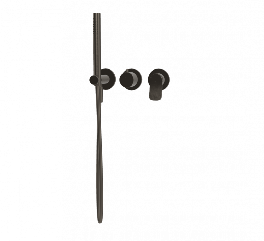 Встроенный смеситель с душевым комплектом Fima carlo frattini Flo F3819WX8 схема 9