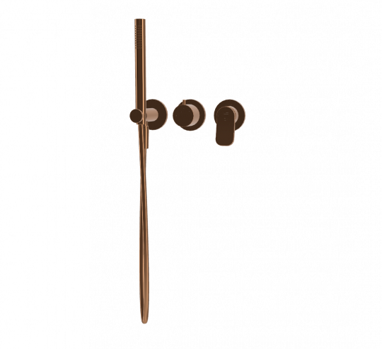 Встроенный смеситель с душевым комплектом Fima carlo frattini Flo F3819WX8 схема 12