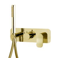 Встроенный смеситель с душевым комплектом Fima carlo frattini Flo F3819WX2 схема 4