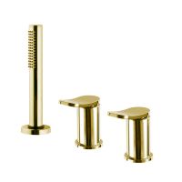 Смеситель к борту ванны Fima carlo frattini Flo F3814/1N схема 4