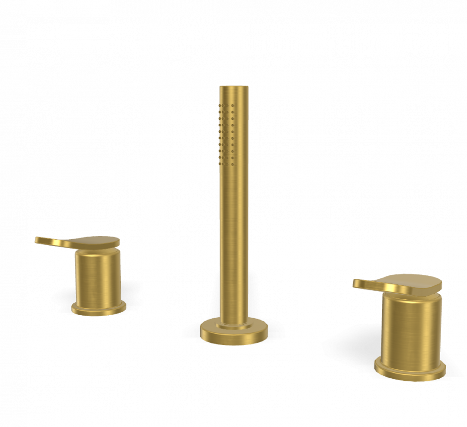 Смеситель к борту ванны Fima carlo frattini Flo F3814/1N ФОТО