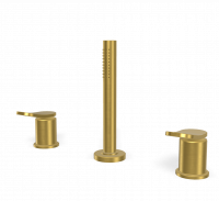 Смеситель к борту ванны Fima carlo frattini Flo F3814/1N схема 5