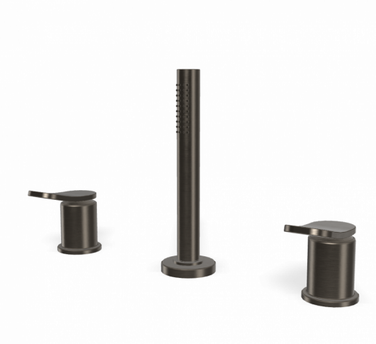 Смеситель к борту ванны Fima carlo frattini Flo F3814/1N схема 9