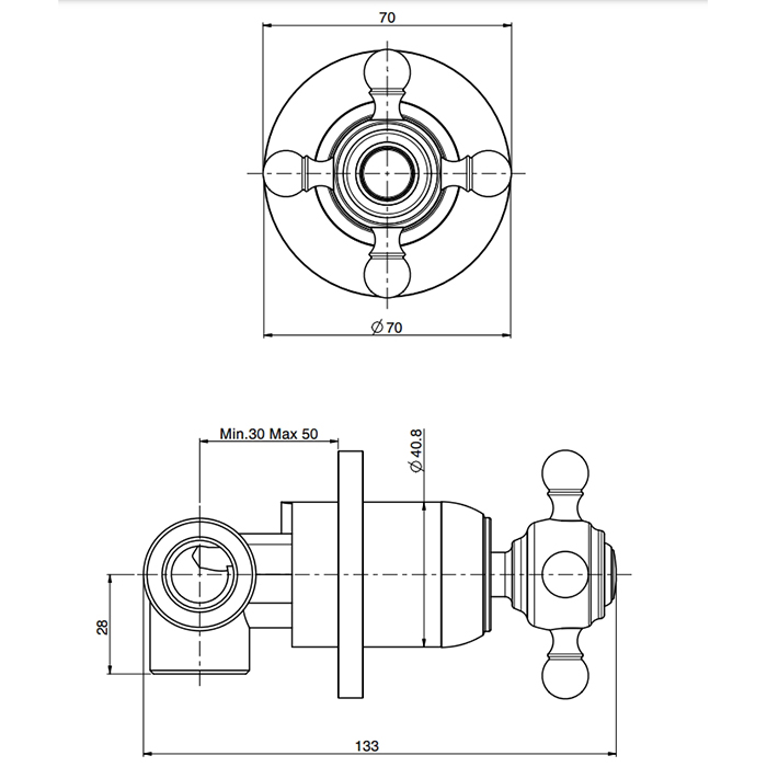 Fima carlo frattini Fimatherm переключатель на 2 источника F5103/2 ФОТО