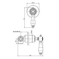 Fima - carlo frattini переключатель на 2 источника F5423/2 схема 3