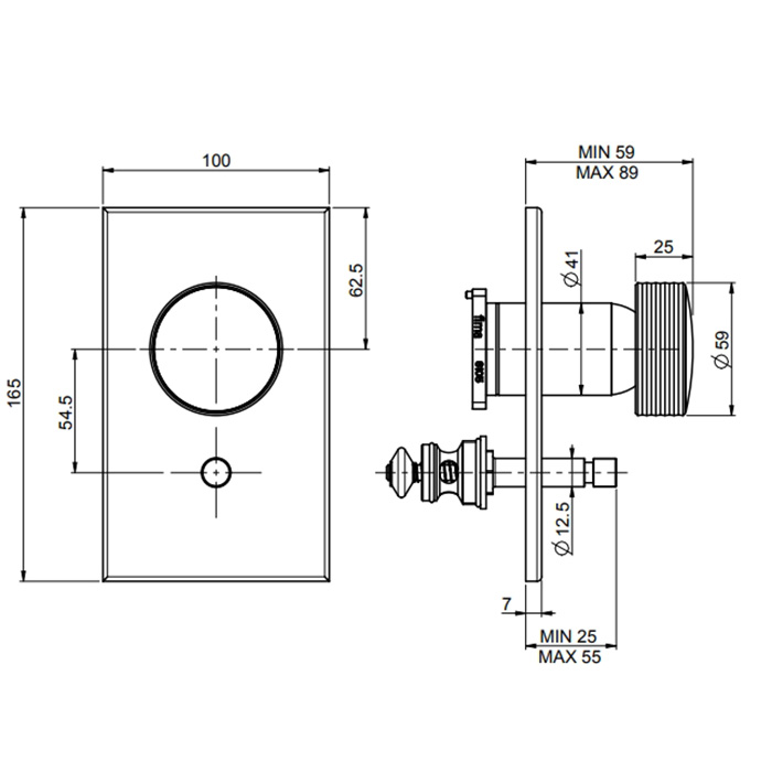 Fima carlo frattini Texture collection смеситель для ванны/душа F5609E2 ФОТО