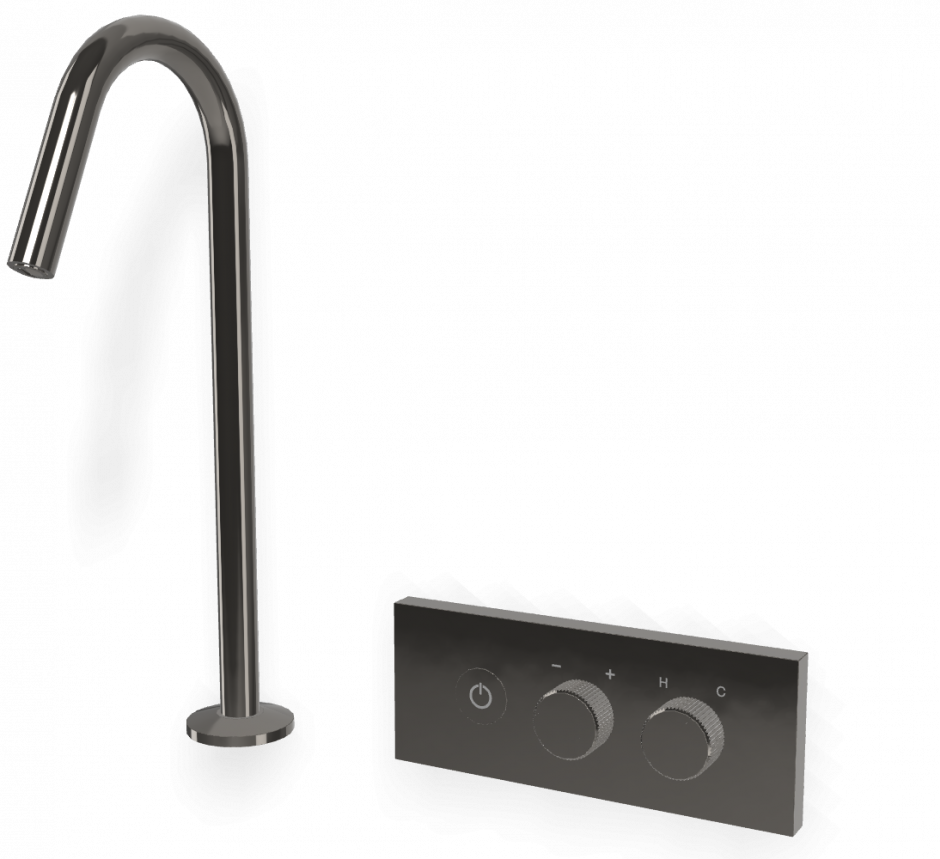 Смеситель для раковины настенный с изливом для столешницы Fima carlo frattini Switch ON F5951C ФОТО