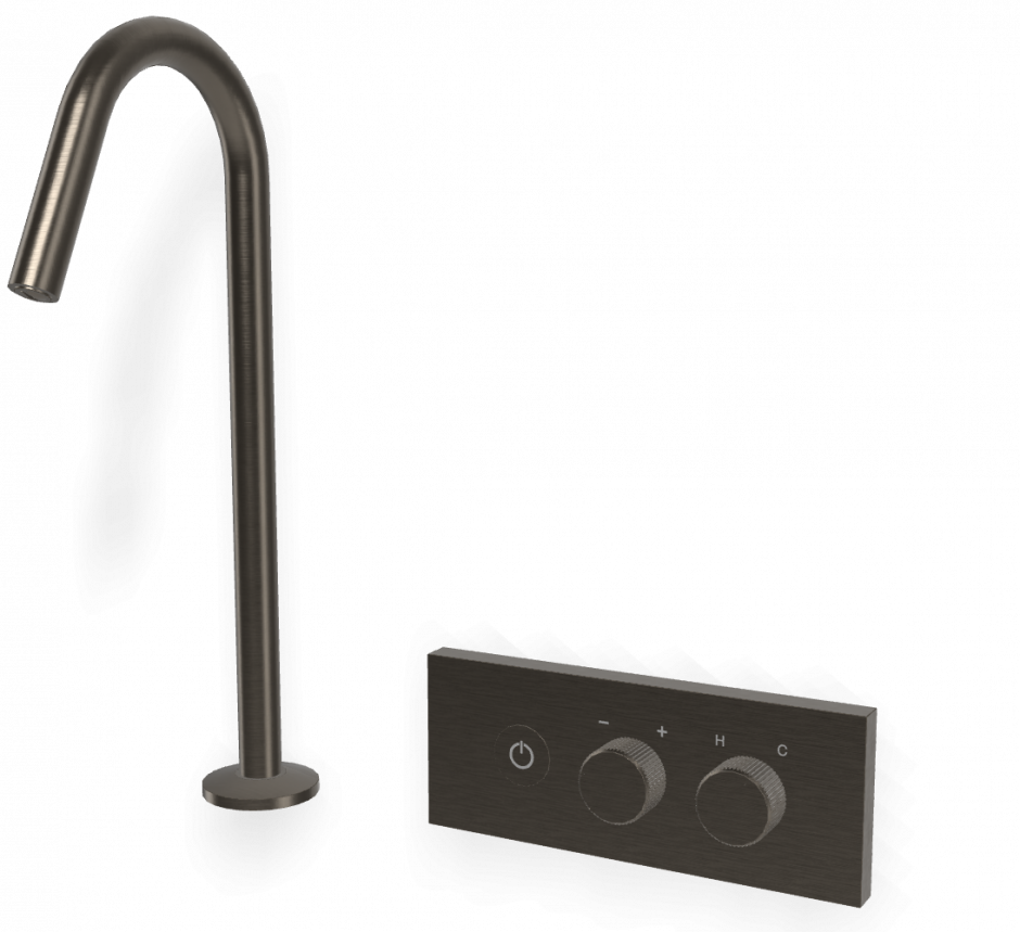 Смеситель для раковины настенный с изливом для столешницы Fima carlo frattini Switch ON F5951C ФОТО