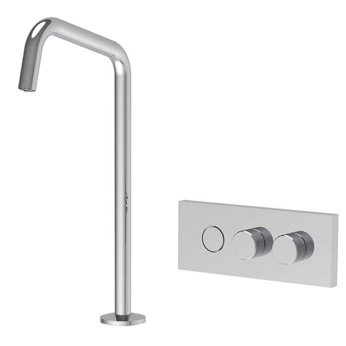 Смеситель для раковины настенный с изливом для столешницы Fima carlo frattini Switch ON F5951D