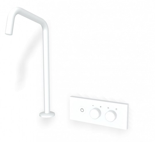 Смеситель для раковины настенный с изливом для столешницы Fima carlo frattini Switch ON F5951D схема 2