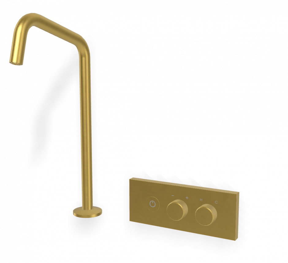 Смеситель для раковины настенный с изливом для столешницы Fima carlo frattini Switch ON F5951D ФОТО