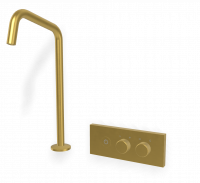 Смеситель для раковины настенный с изливом для столешницы Fima carlo frattini Switch ON F5951D схема 4