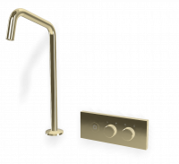 Смеситель для раковины настенный с изливом для столешницы Fima carlo frattini Switch ON F5951D схема 9