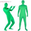 Green-XXL костюм хромакей размер XXL цвет зеленый