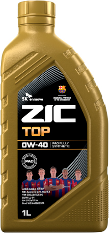 ZIC TOP 0W-40, 1л