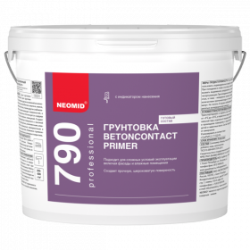 Грунтовка Neomid BetonContact Primer 1.3кг для Фасада и Внутренних Работ / Неомид